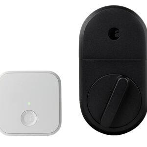 August Home Smart Lock + Connect, Black