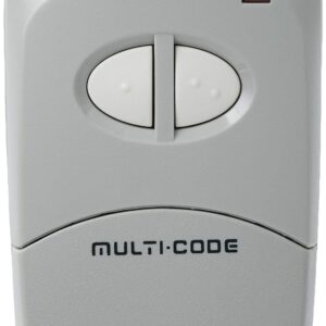 Linear MCS412001 Multi-Code 2-Channel Visor Transmitter, Original Version,Soft Gray