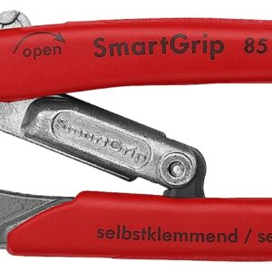 KNIPEX Tools - Auto Adjusting Water Pump Pliers (8501250US), 10 inches, Red